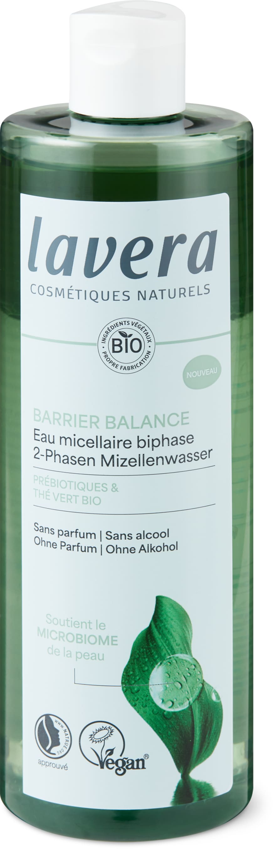 Barrier Balance 2-Phasen Mizellenwasser Präbiotika & grüner Tee, vegan
